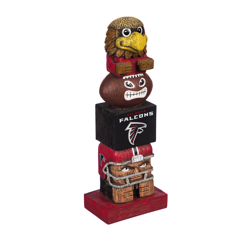 Statue de jardin d'intérieur / extérieur NFL New York Giants, H 16 po x l 5,5 po x P 4 po, Falcons d'Atlanta