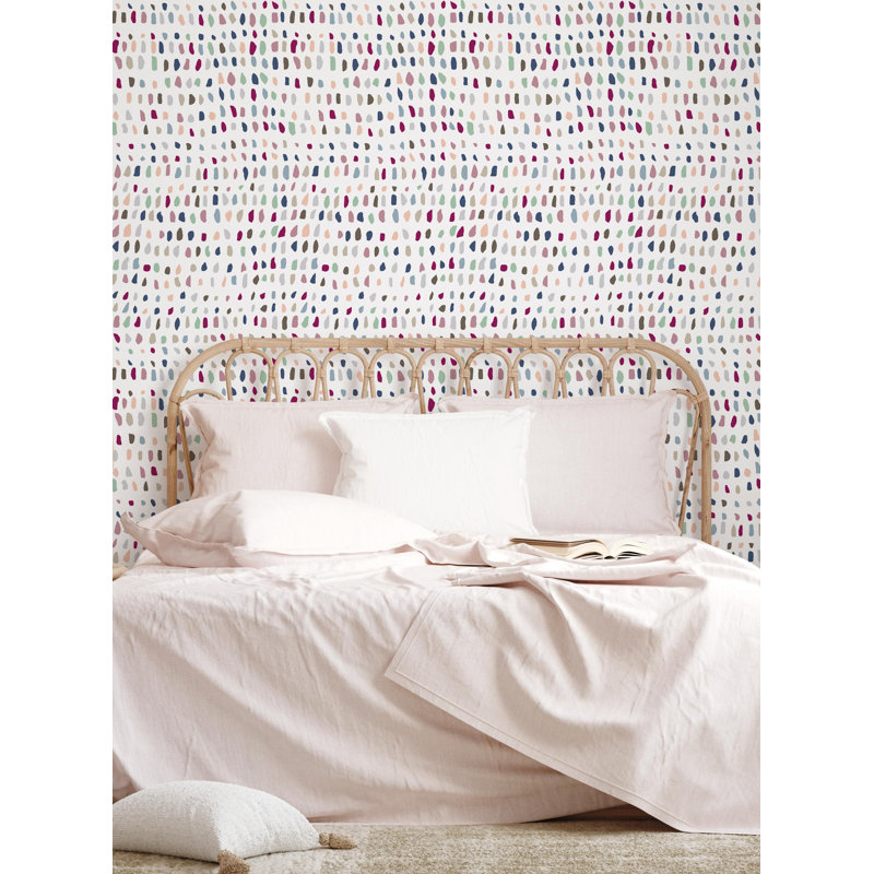 Confetti Time Peel And Stick Vinyl Wallpaper, Multi
