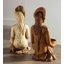 Statue artisanale en bois sculpté Lakshmi