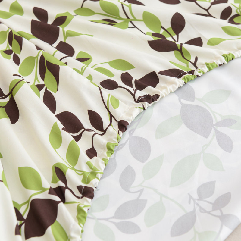 Ensemble de draps Hotel 5ème Ave Bellagio, Full/Double, Vert/brun