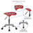 Adjustable Height Industrial Stool with Removable Casters/Wheels-1918000294