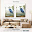 «Blue Heron», reproduction sur toile-54419781