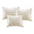 Reversible Cream Bedding Set, Feather Soft Polyester, Farmhouse Charm