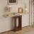 Traditional Nut-Brown Solid Wood Console Table-199013171