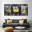Ensemble de 3 impressions sur toile Lemon Water Pop-1384296504