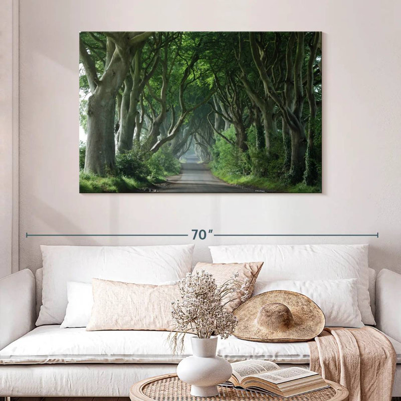 Harnek Dark Hedges, 32" H x 48" W