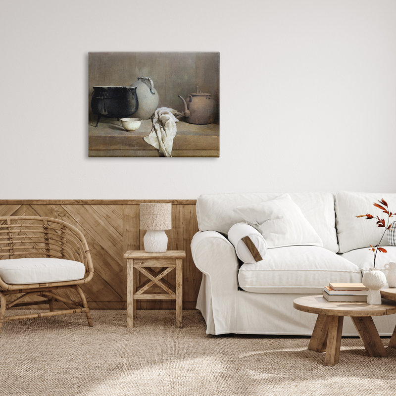 Peinture classique sur nature morte sur bois, H 30 po x l 40 po x P 1,5 po