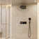 Thermostatic Complete Rainfall Shower System with Rough in-Valve