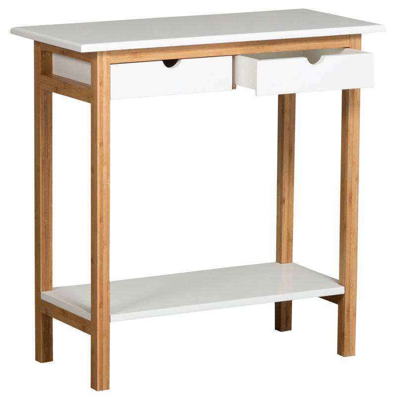 Console Alfie-Thomas 28 po, blanc