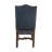 Cobalt Ranch Real Leather Dining Chair