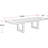 Pula 120.25 " Extendable Rectangular with Solid Wood Base Dining Table