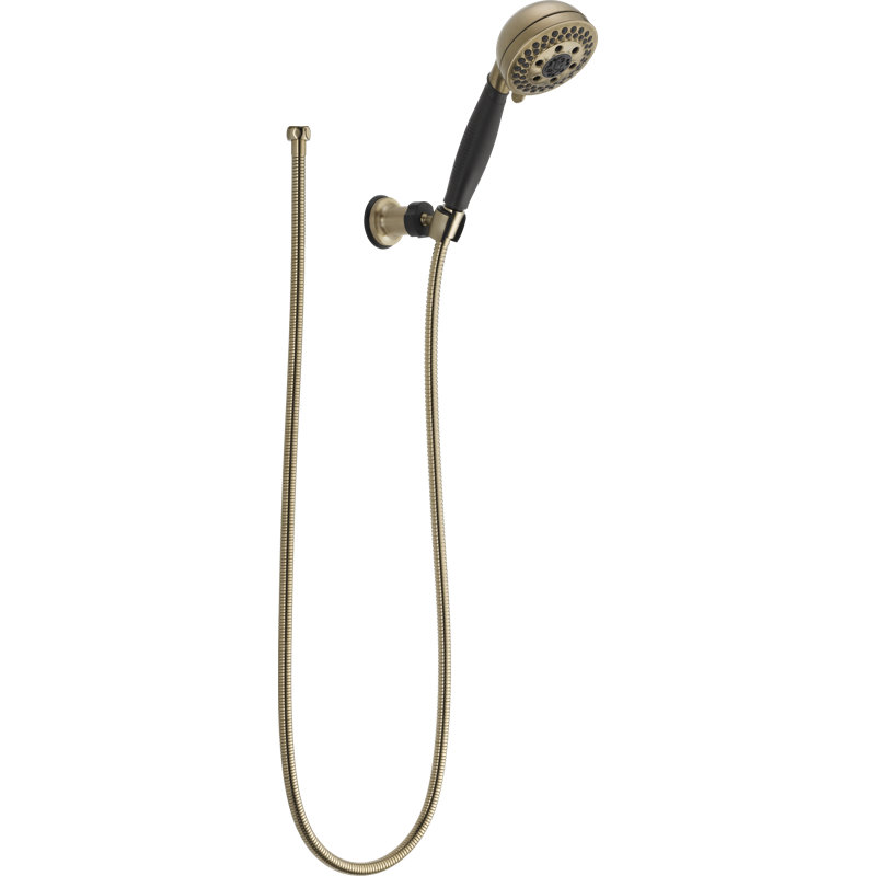 Pomme de douche universelle avec technologie H2oKinetic, Bronze-Champagne lustré