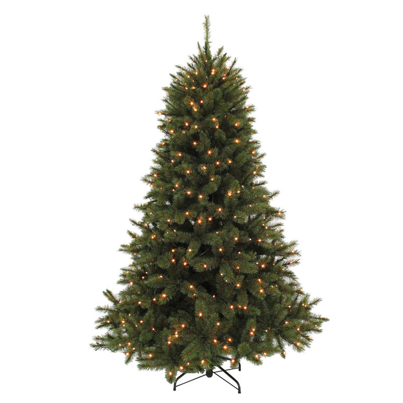 10.01' H Lighted Artificial Christmas Tree