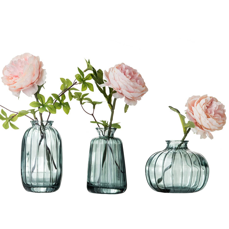 Tricia Glass Table Vase, Green