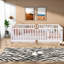 Lits simples en bois peu encombrants, conception compacte en bois d'hévéa pour chambre d'enfant