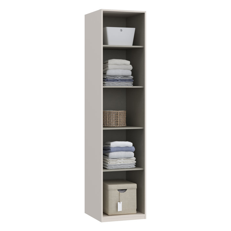 Tashyia 1 Door Manufactured Wood Wardrobe