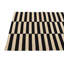 Tapis noir et blanc Ousley
