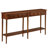 Coastal Solid Wood Double Hall Console Table-1963556831