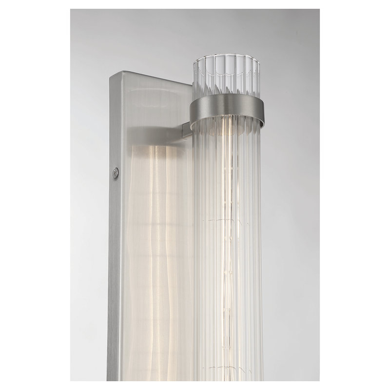 Anakyn 1-Light Dimmable Wall Sconce, Satin Nickel