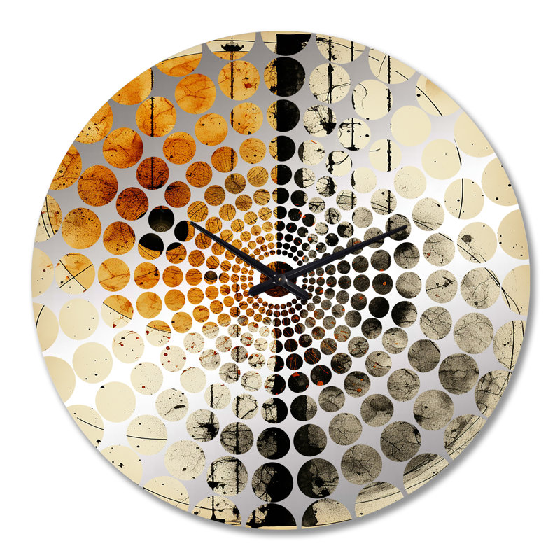 Salaar - Horloge murale géométrique abstraite, Grand