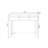 Makeup Vanity with Light mirror,2 drawers