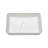 Mocoloo 24"L x 14"W Black Ceramic Bathroom Vessel Sink Rectangular Porcelain Bathroom Basin(No Base)-125359457