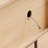 Simple design sense solid wood TV cabinet