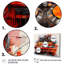 «Abstract Turntables Music Boom Boxes I», reproduction d'art sur toile-967556576-967556577