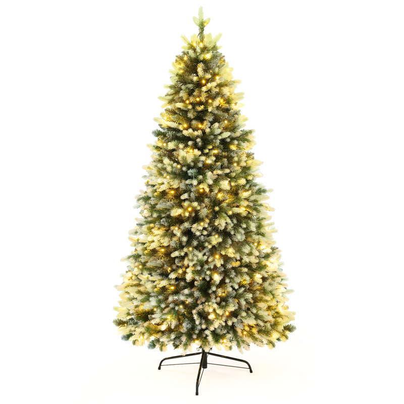 6ft Lighted Artificial Spruce Christmas Tree
