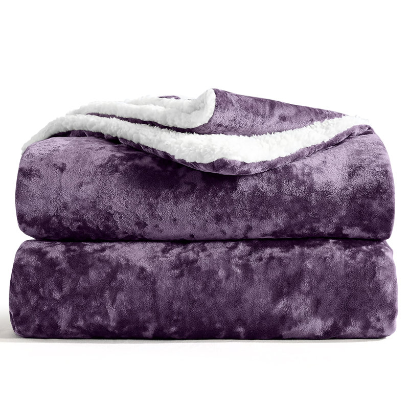 Episkopi Hand Woven Throw Blanket, Mauve