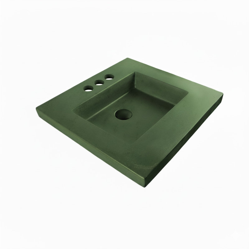Newterra 24'' L Bathroom Sink, Forest, Widespread