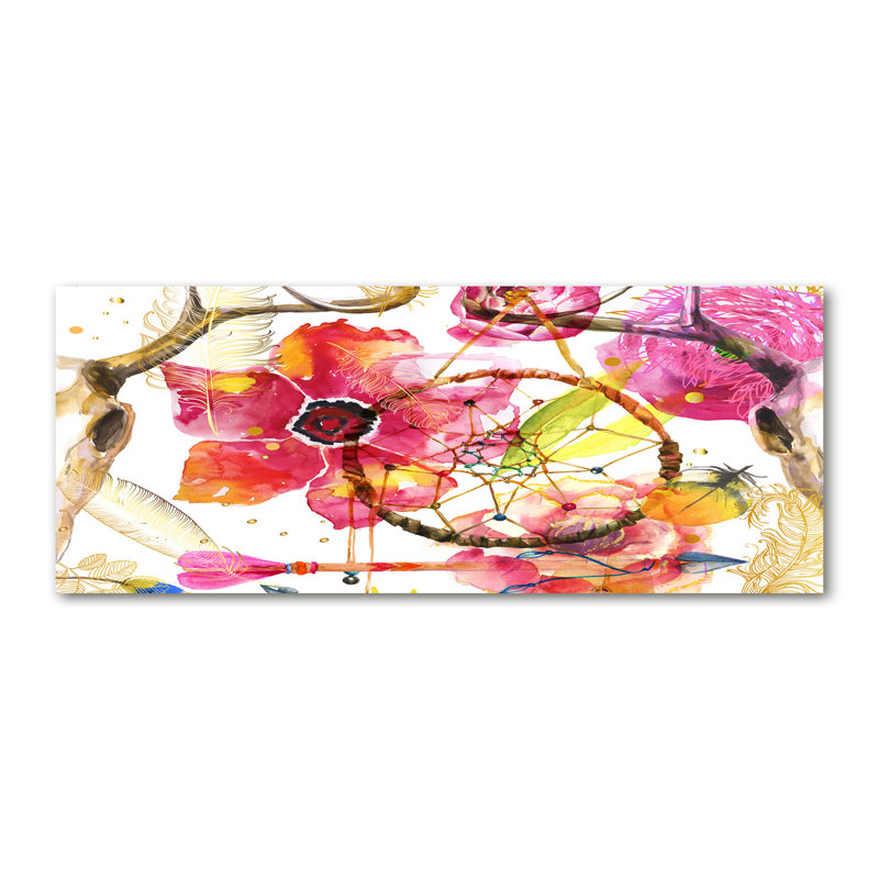 Floral Pattern - No Frame Print on Canvas
