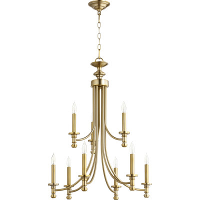 Lustree 9 lumières façon bougie/classique Herman