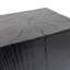 1Pc Wood-Look Square-Column End Table, Patio Table