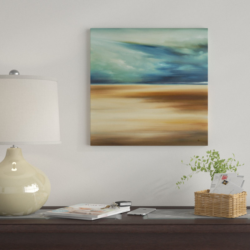 « scape 109 », impression sur toile, H 37 po x l 37 po x P 1,5 po, Pas de tapis, Toile tendue