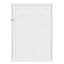 Lit escamotable double gain de place avec armoire dissimulée-324748068