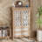 48" French Country Tall Pantry Cabinet