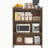 44'' Tall Metal 3 Flip Doors Cabinet, Bookcase with Storage-758234035