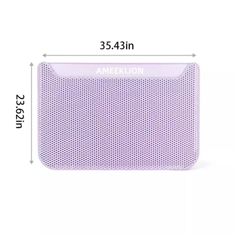 Tapis de litière en plastique, H 0,11 po x l 23,62 po x P 35,43 po