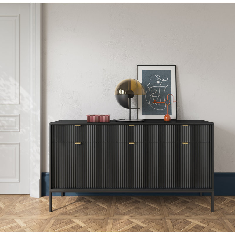 Iriyana 154cm Sideboard, Black