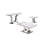 Ensemble de tables basses 3 pièces marble Mald