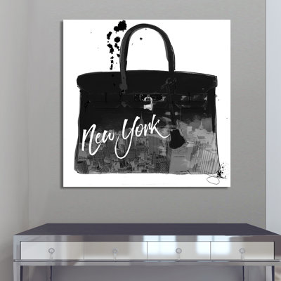 «Black New York», impression sur toile