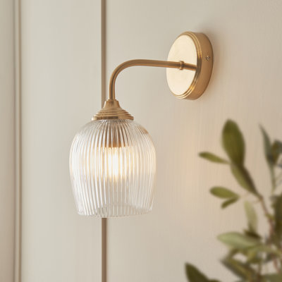 Ashcrow Ribbed Wall Sconce