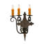 Lampe murale bougie 3 lumières Grindle
