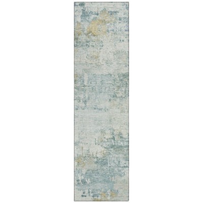 Machine Washable Indoor/Outdoor Erfried ACN2371 Abstract Rug