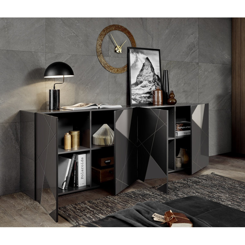Aveli 241cm Sideboard, Grey