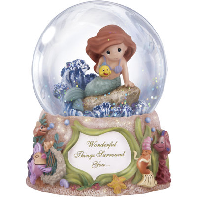 Wonderful Things Surround You Musical Snow Globe