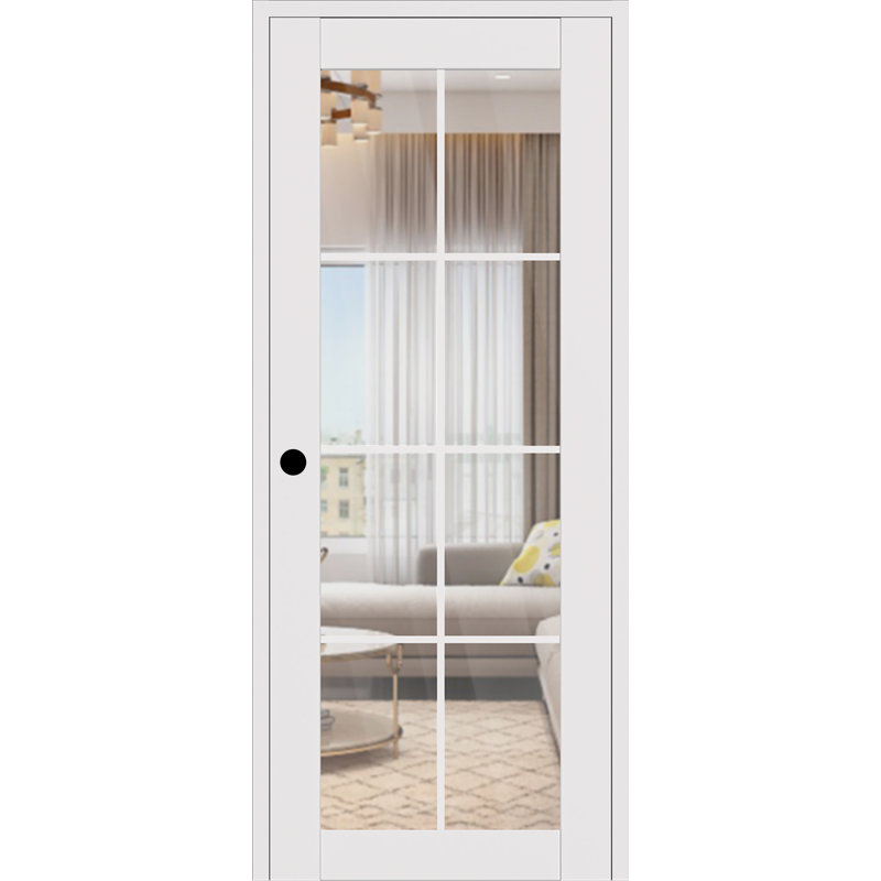 Verre transparent blanc poli Smart Pro 8 Lite Smart Pro, 27,75 po x 79,37 po, Oui