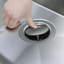 Évier de cuisine à double cuve avec filtre à panier en granite 32 po x l 19 po Radius-48407029