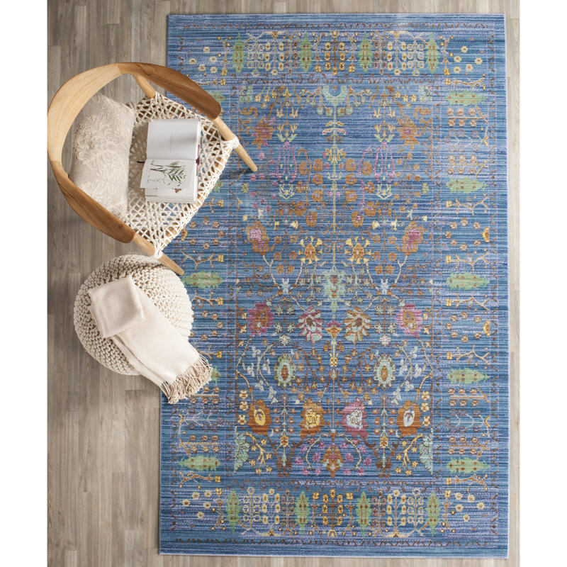 Leyla Oriental Hand Woven Area Rug, Rectangle 122 x 183 cm